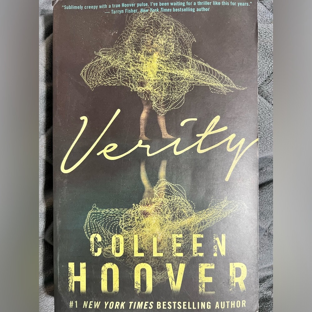 Verity book by Colleen Hoover